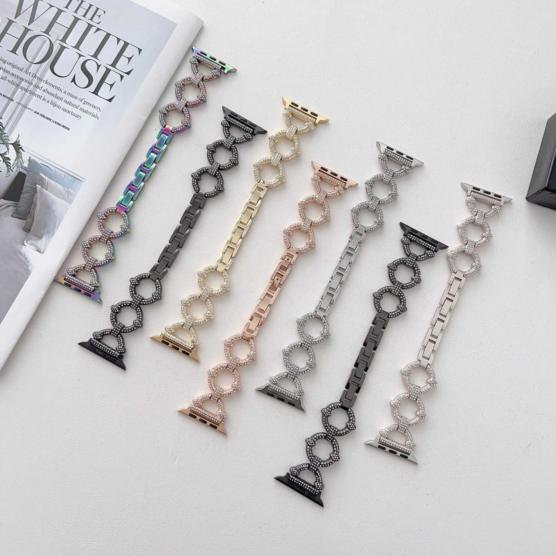 Shimmering Link Bracelet for Apple Watch