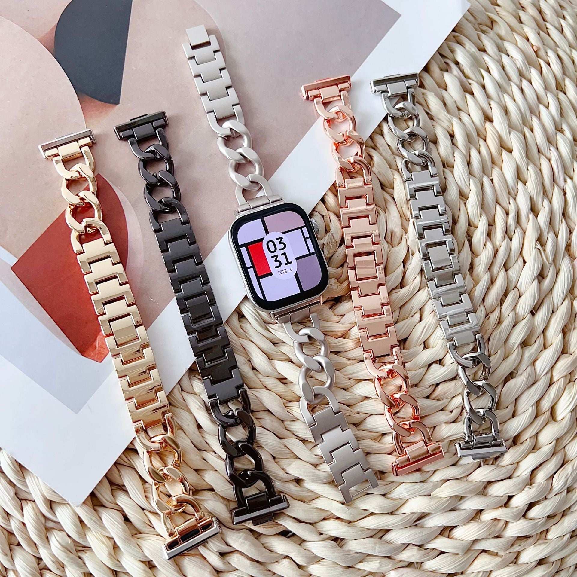 Elegant Apple Watch Luxury Bracelet