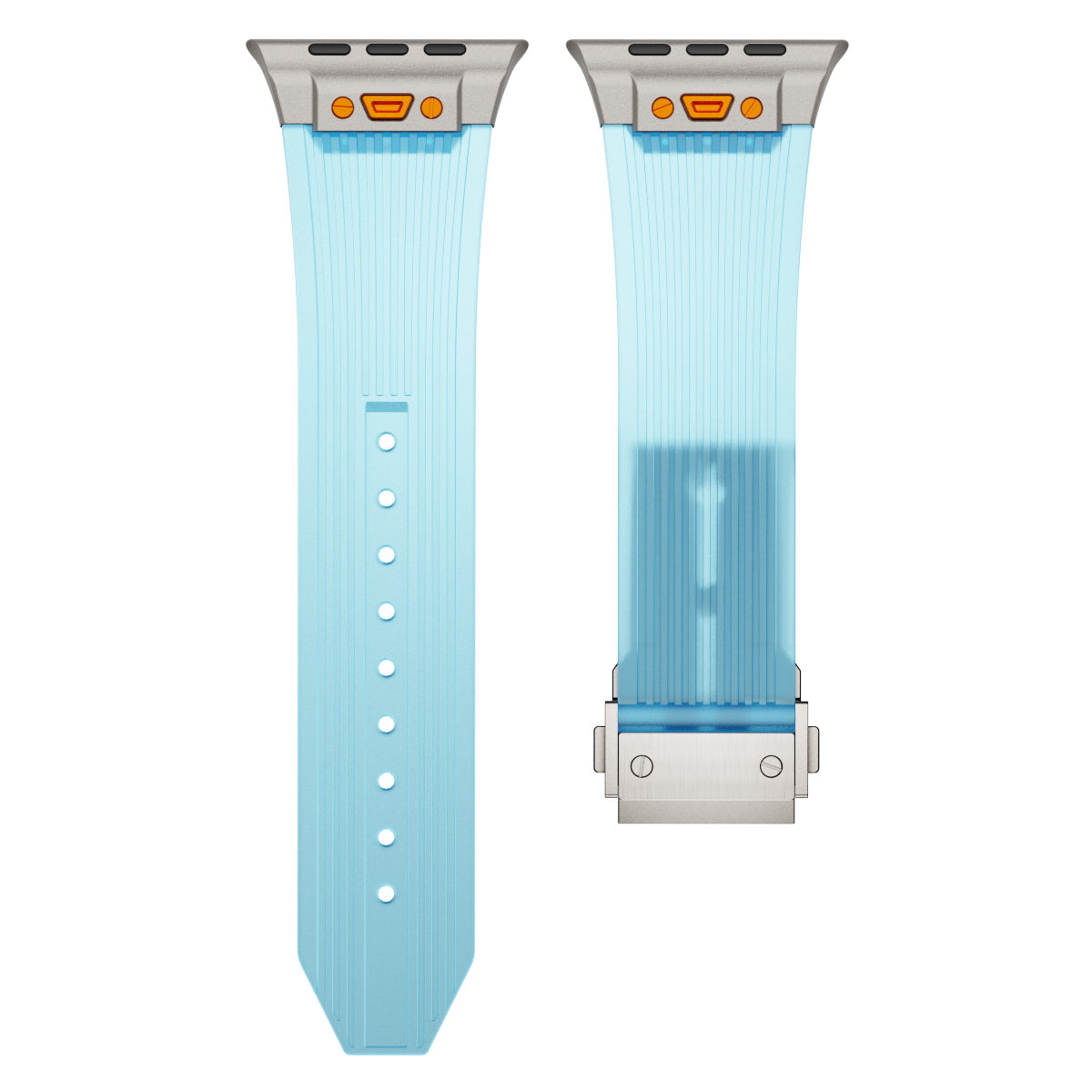 RM Clear Silicone Strap for Apple Watch