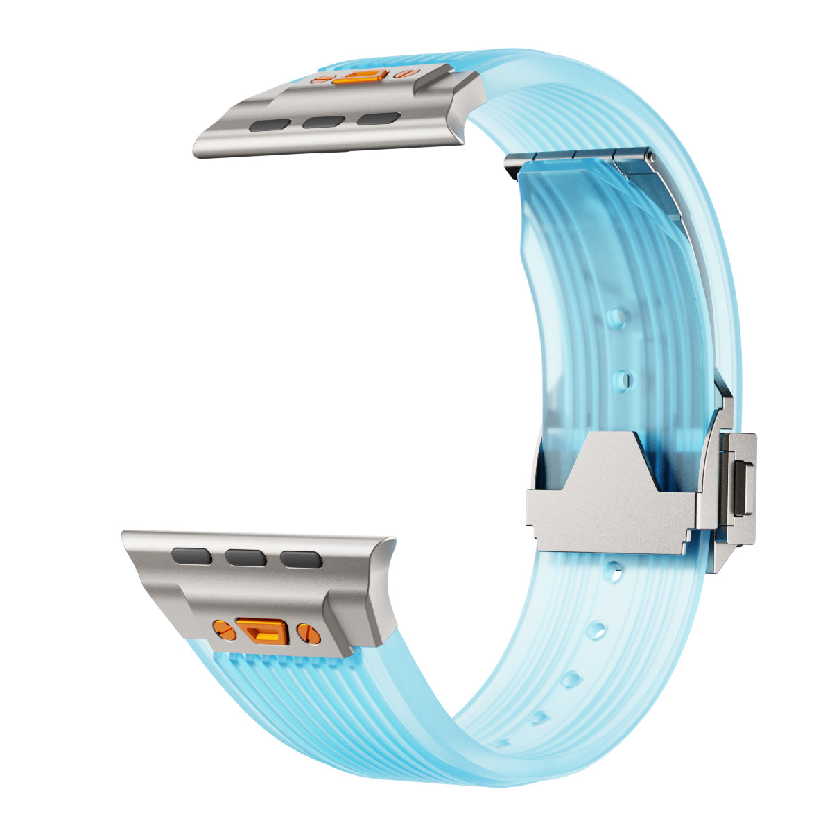 RM Clear Silicone Strap for Apple Watch