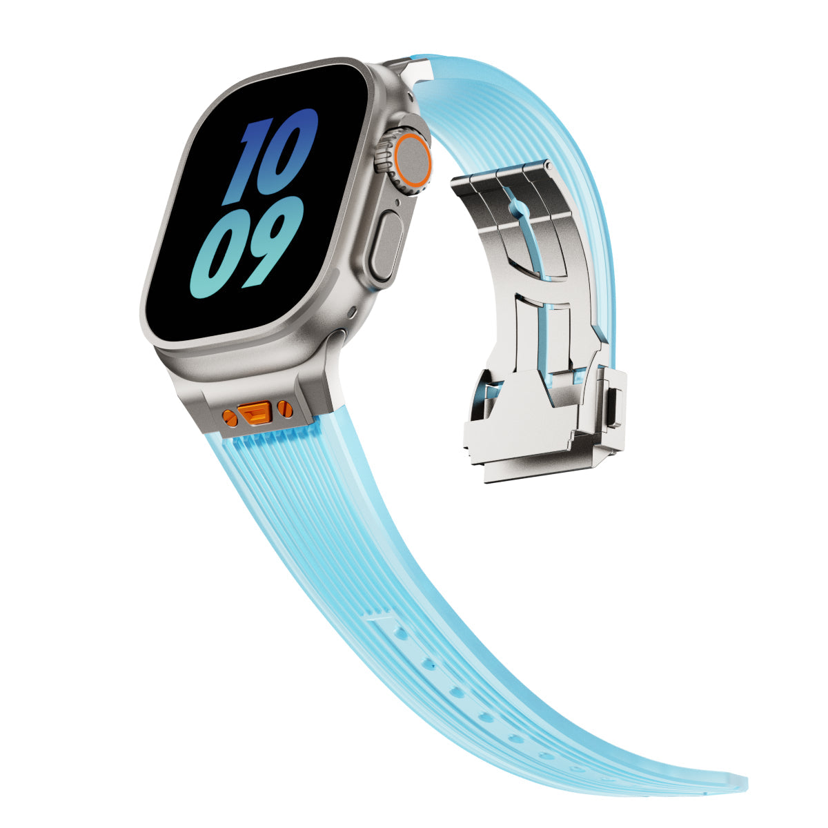 RM Clear Silicone Strap for Apple Watch