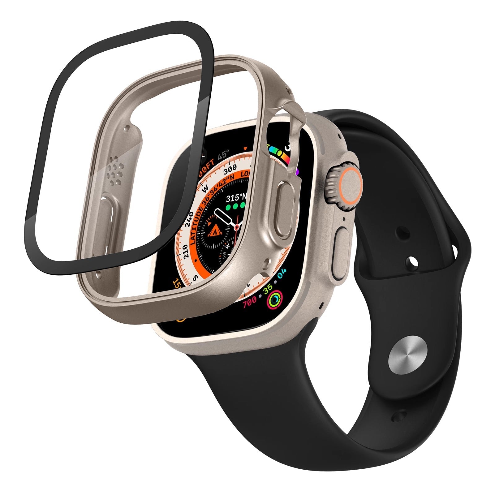 Apple Watch Ultra Glass Screen Protector Case