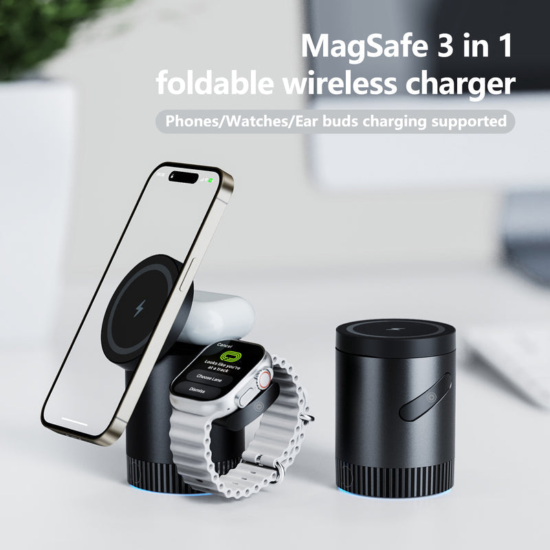 3-in-1 Magnetic Charging Dock