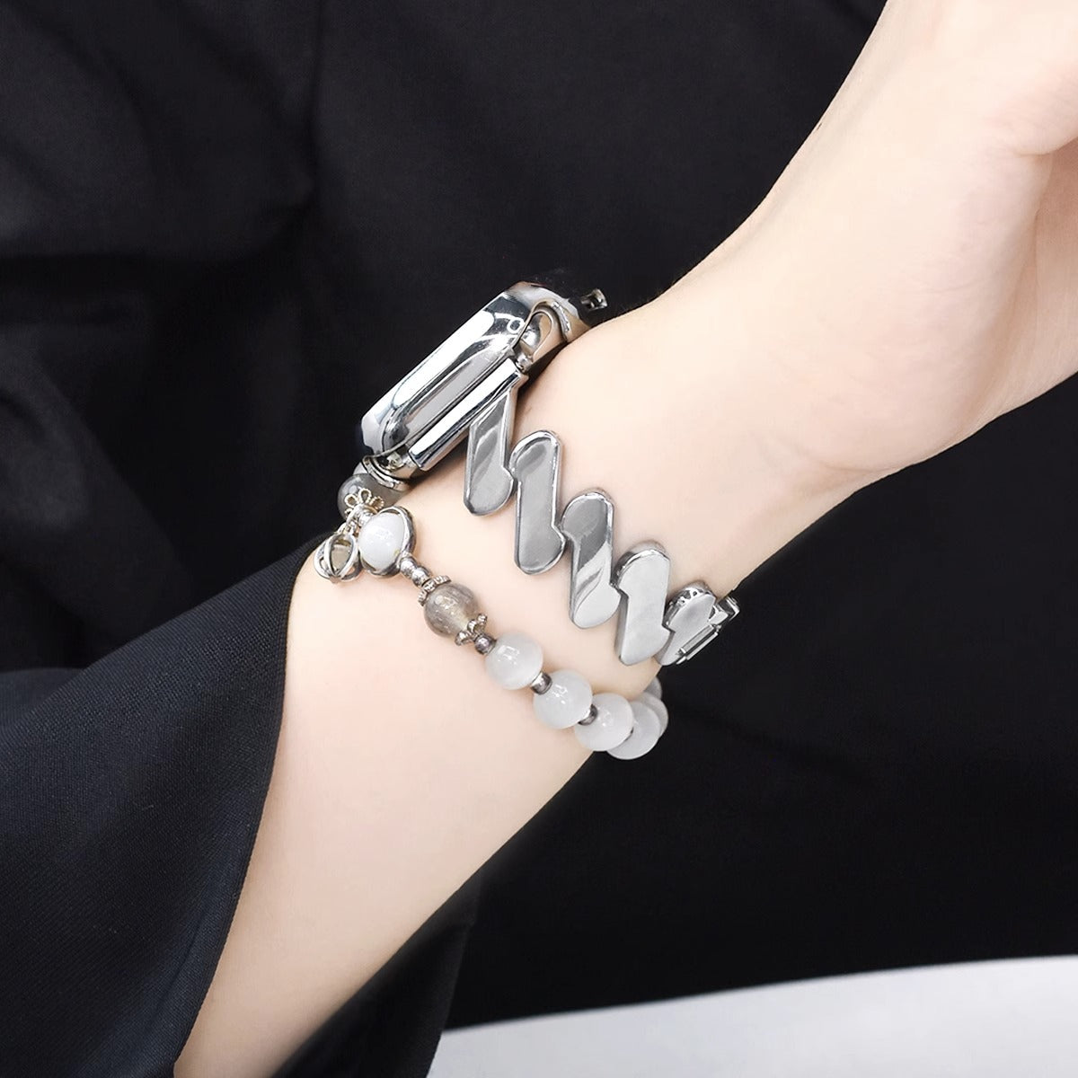 Mobius Infinity Metal Bracelet