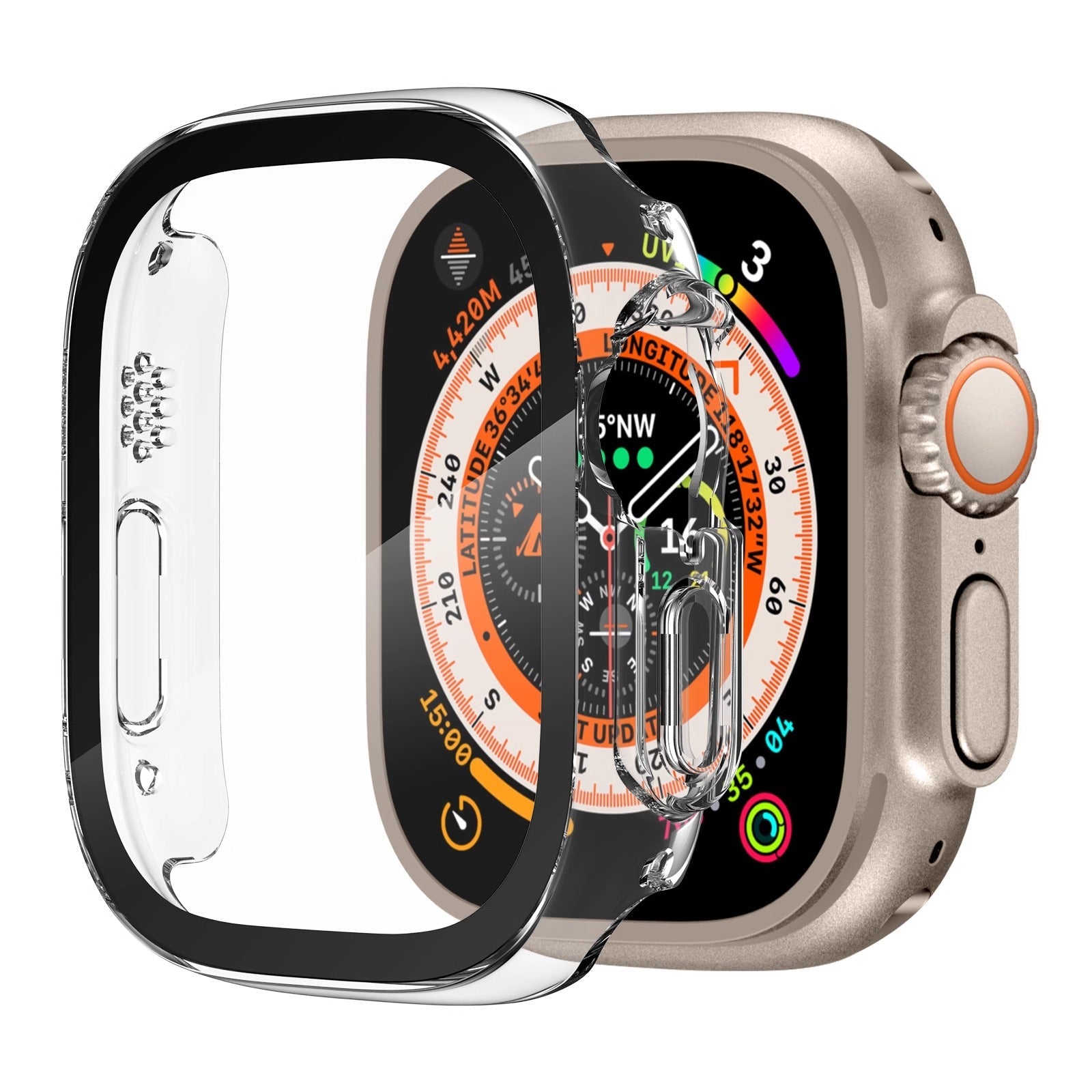 Apple Watch Ultra Glass Screen Protector Case