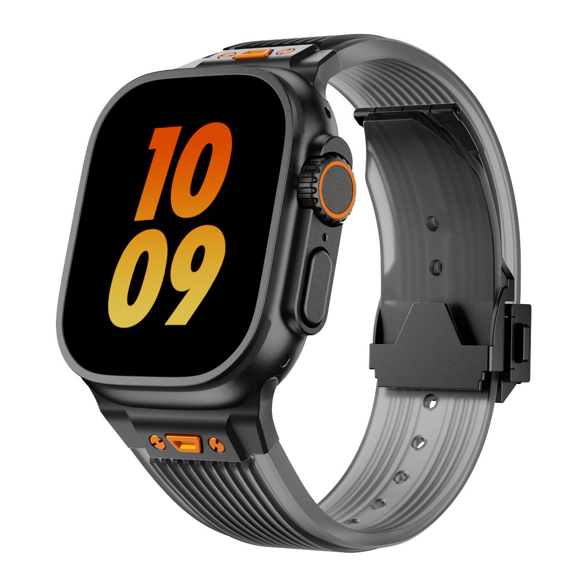 RM Clear Silicone Strap for Apple Watch