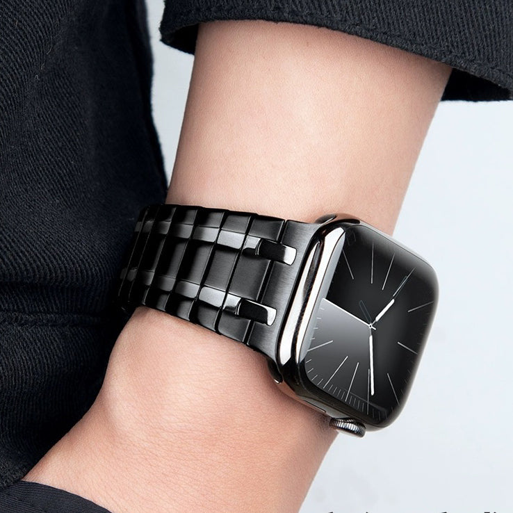 AP Frosted Stainless Steel Magnetic Apple Watch Band