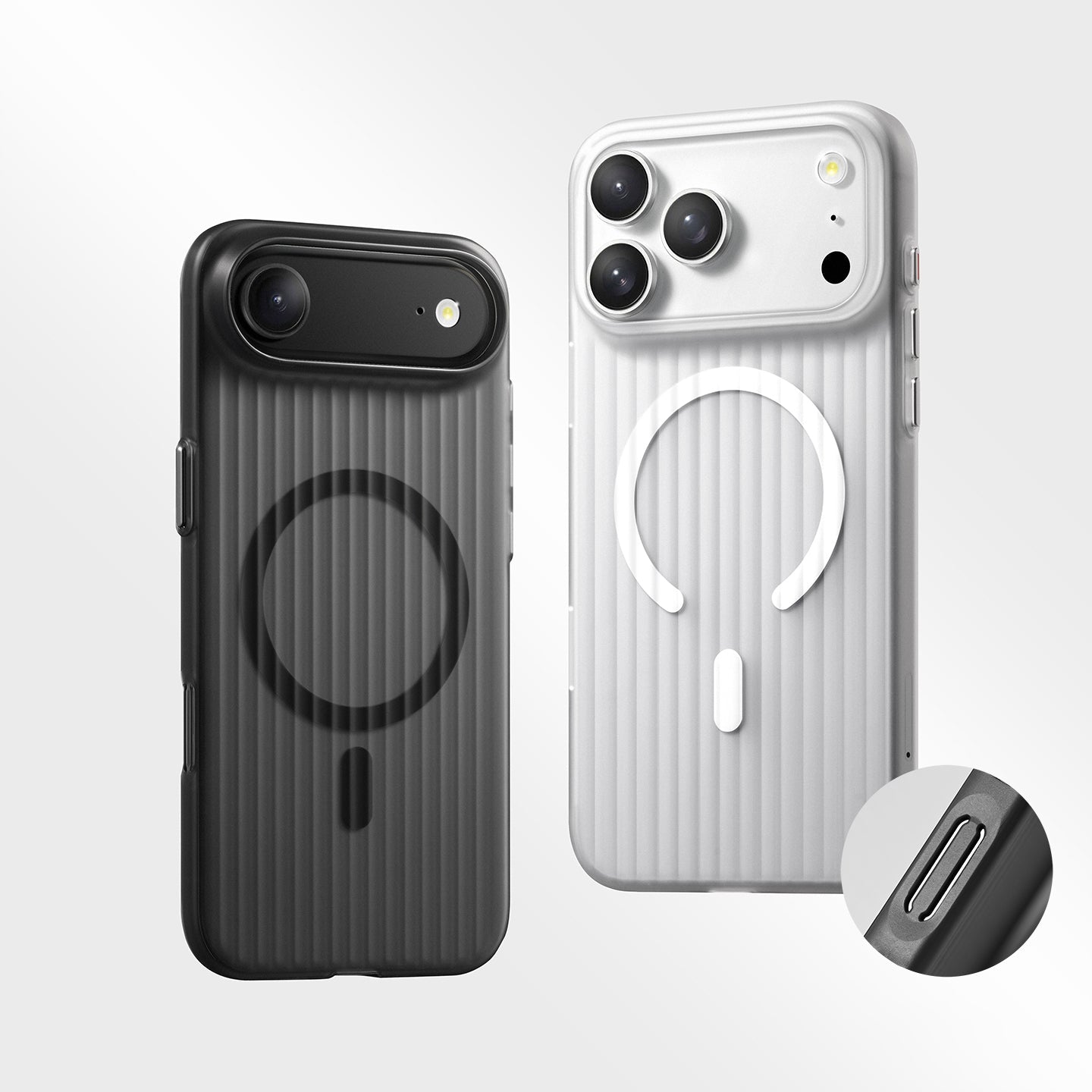 Premium Minimalist Striped iPhone Case