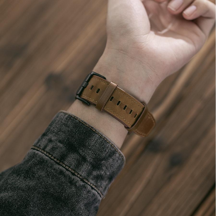 AP Genuine Leather Strap for Apple Watch