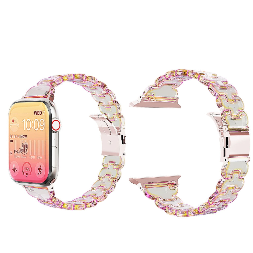 Floral Resin Band for Apple Watch