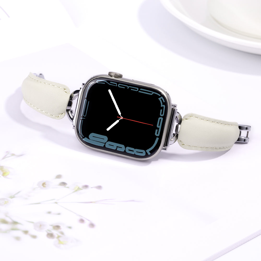 Chic Leather Glam Bracelet