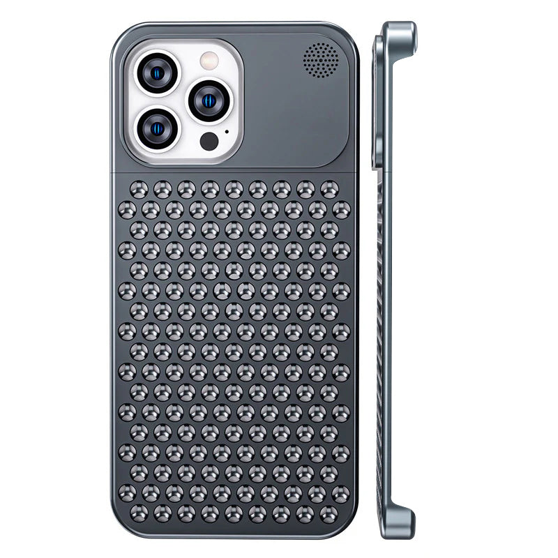 Magnetic Case for iPhone Made from Titanium Aluminum Alloy