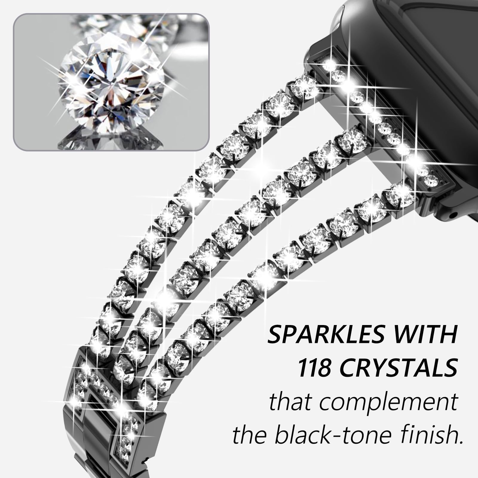 Sparkling Diamond-Studded Link Bracelet