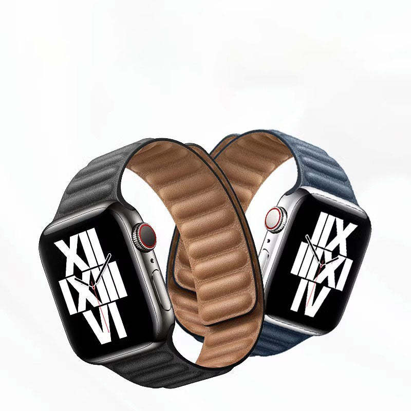 Magnetic Leather Bracelet