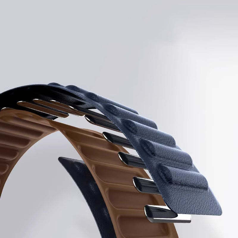 Magnetic Leather Bracelet