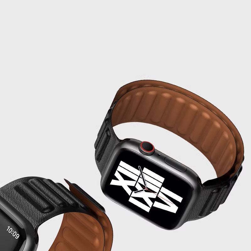 Magnetic Leather Bracelet