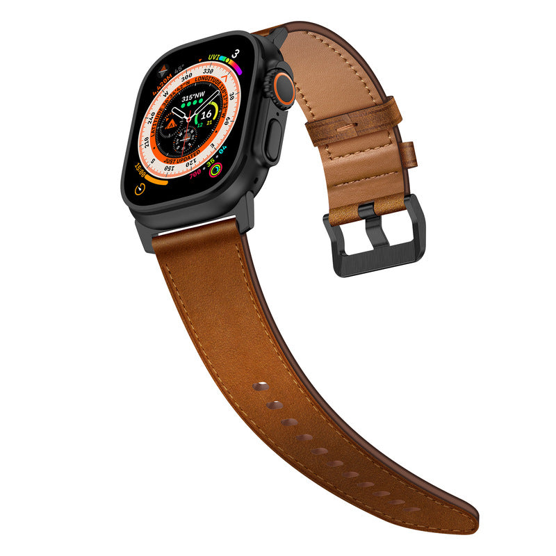 Outdoor Adventure Leather Strap