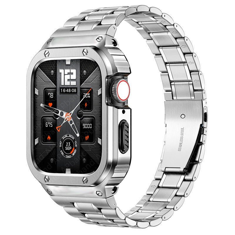 Apple Watch Stainless Steel Band and Case Combo