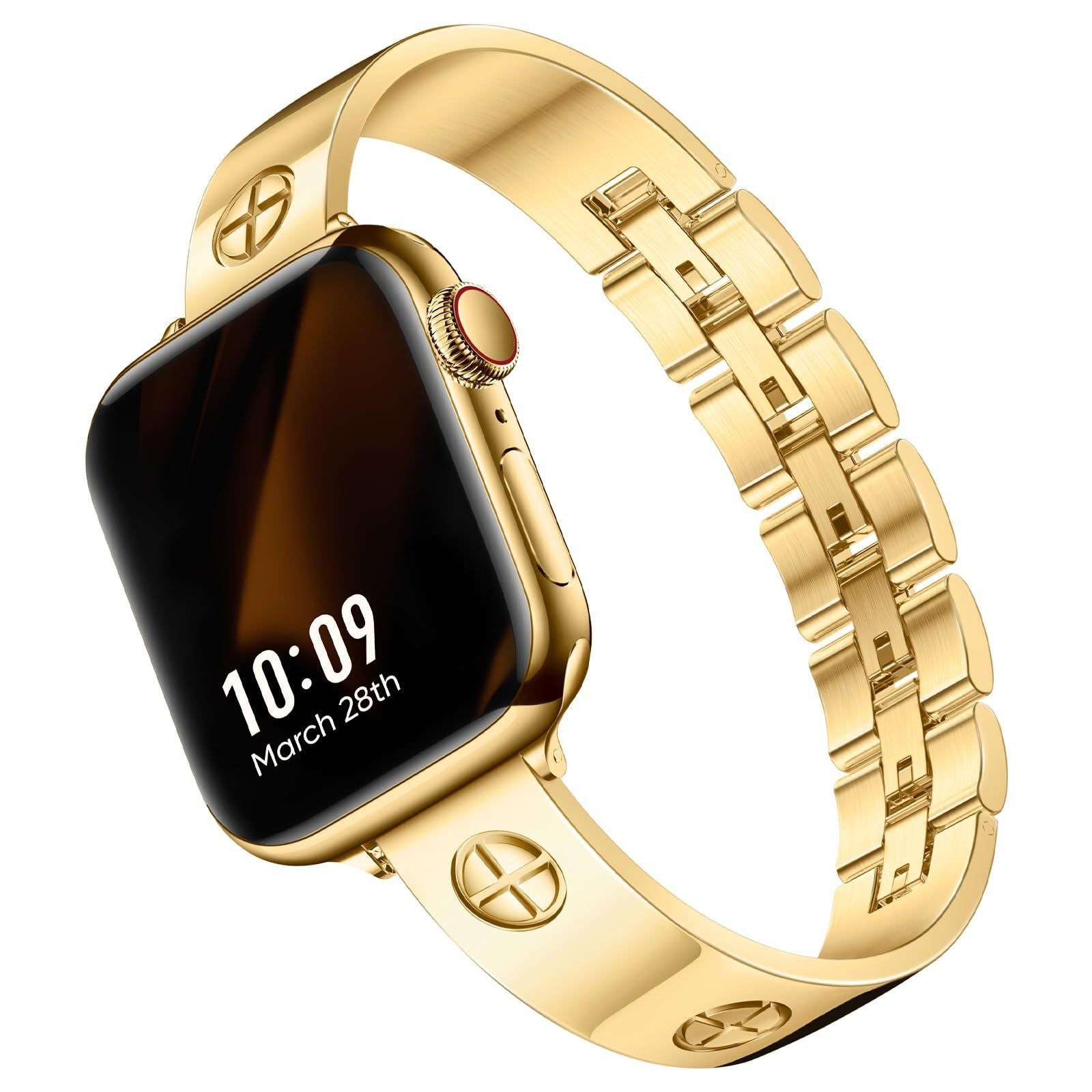 Cross Design Metal Bracelet for Apple Watch