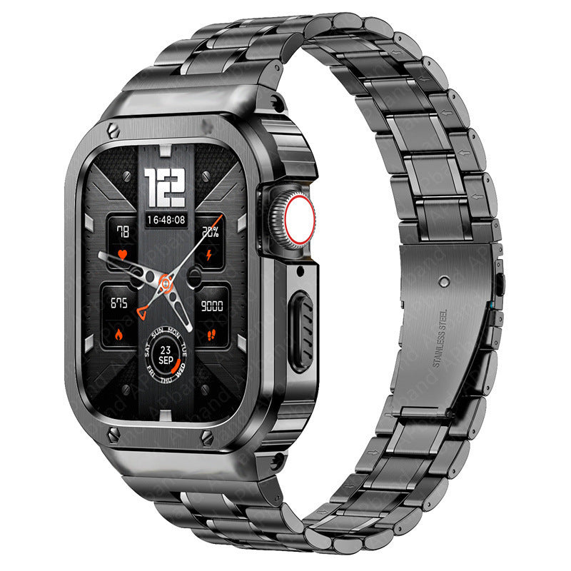 Apple Watch Stainless Steel Band and Case Combo