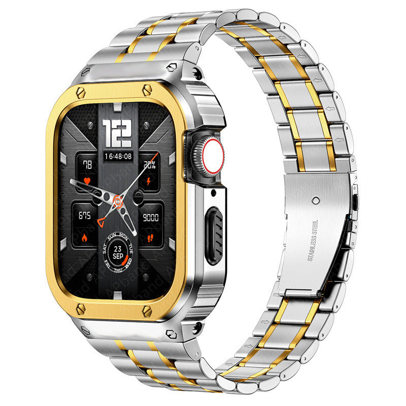 Apple Watch Stainless Steel Band and Case Combo