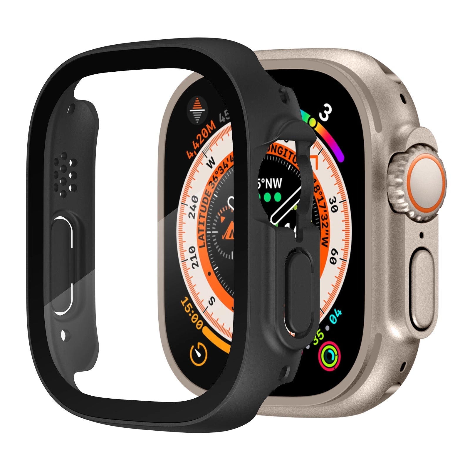 Apple Watch Ultra Glass Screen Protector Case