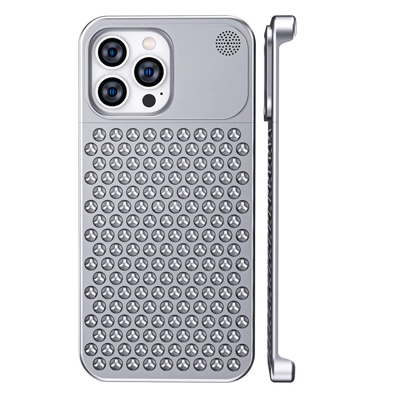 Magnetic Case for iPhone Made from Titanium Aluminum Alloy