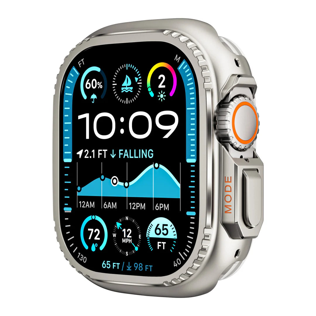 Durable Metal Protective Case for Apple Watch